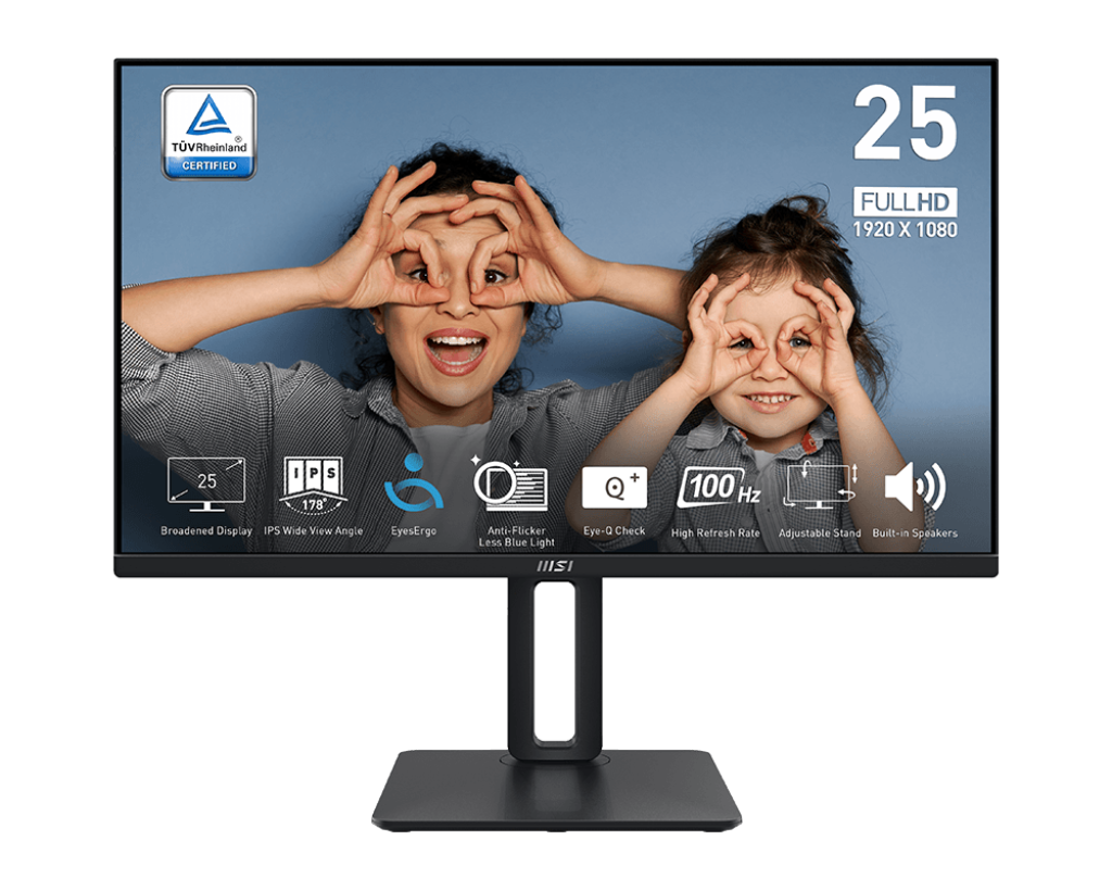 MSI 25" Flat Full HD IPS Monitor (Matte Black)
