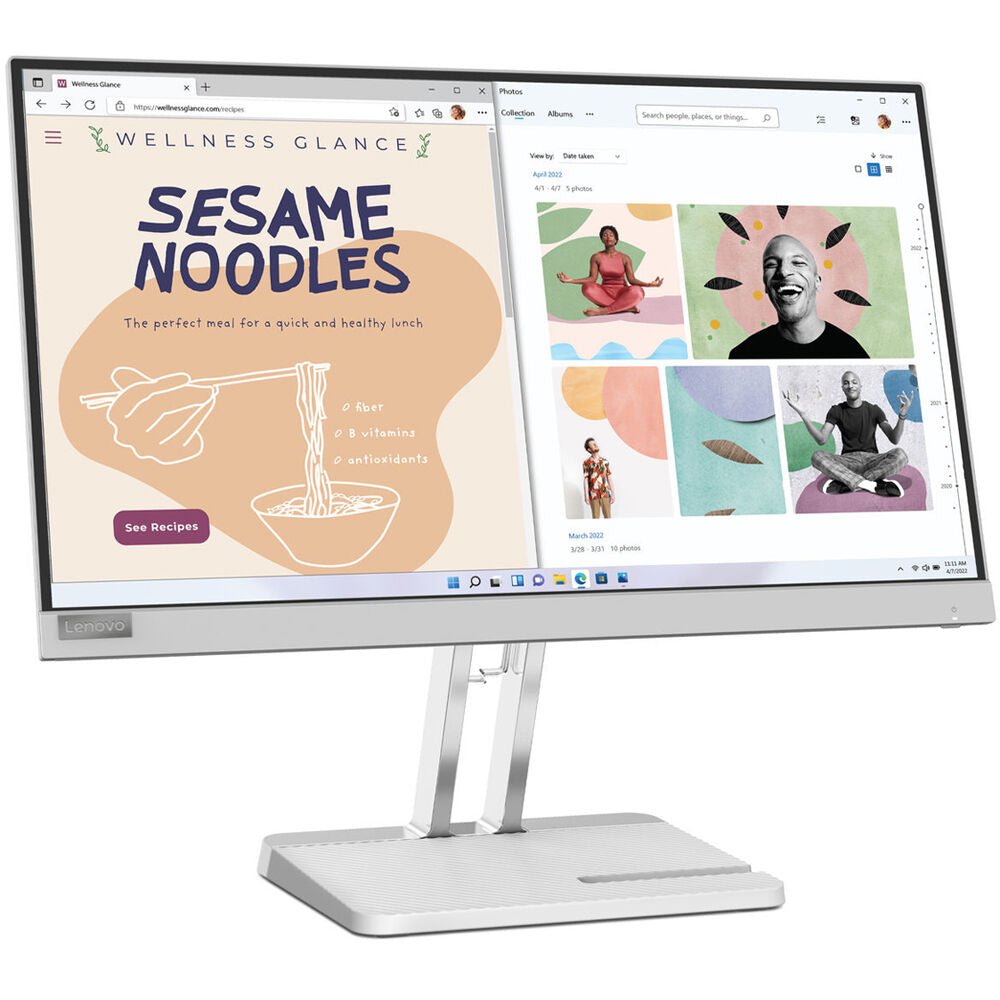 Lenovo L22e-40 21.5" Monitor (Cloud Gray)