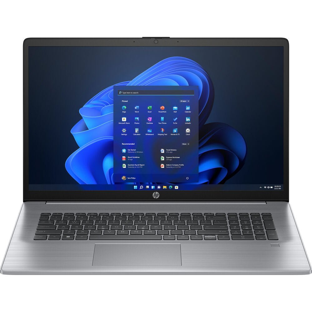 HP 470 G10 17.3" Laptop - Core i7-1355U - 16GB - 512GB SSD - Shared - WIN 10 PRO K (silver)