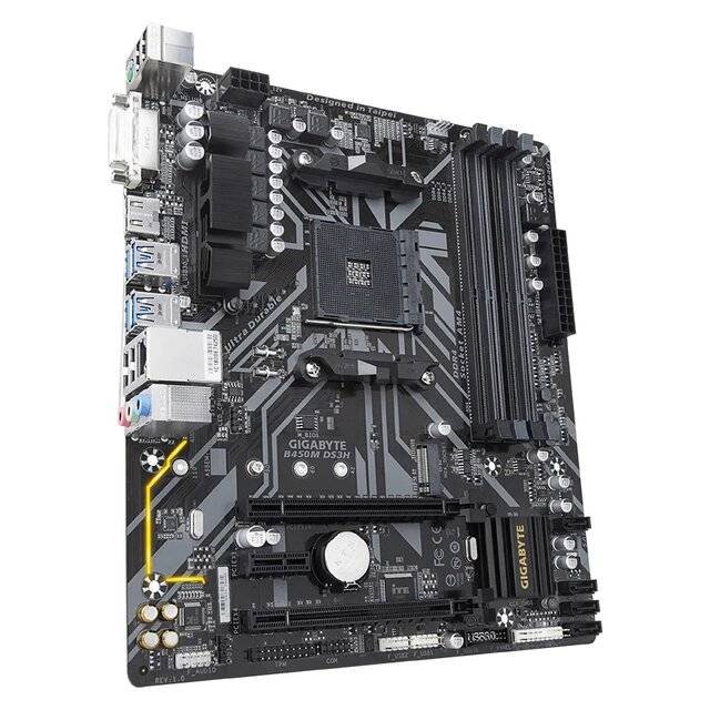 Gigabyte B450M DS3H MotherboardGigabyte B450M DS3H Motherboard