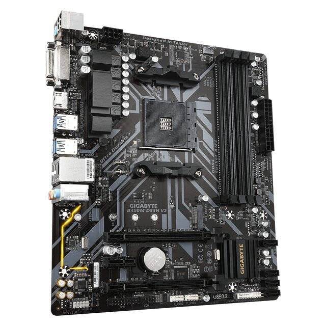 Gigabyte B450 DS3H V2 MotherboardGigabyte B450 DS3H V2 Motherboard