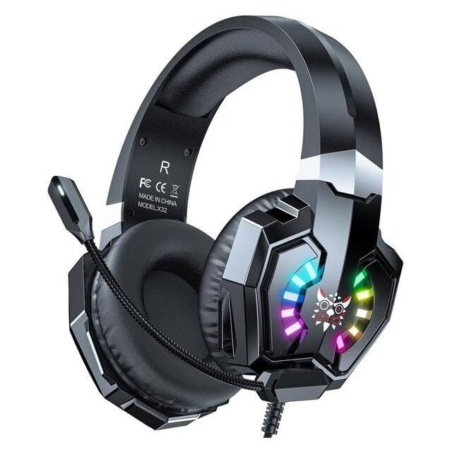 Onikuma X32 RGB Headset [3.5mm] (Black)Onikuma X32 RGB Headset [3.5mm] (Black)