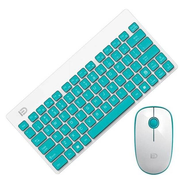 Fude G1500 Wireless Keyboard & Mouse (White)Fude G1500 Wireless Keyboard & Mouse (White)