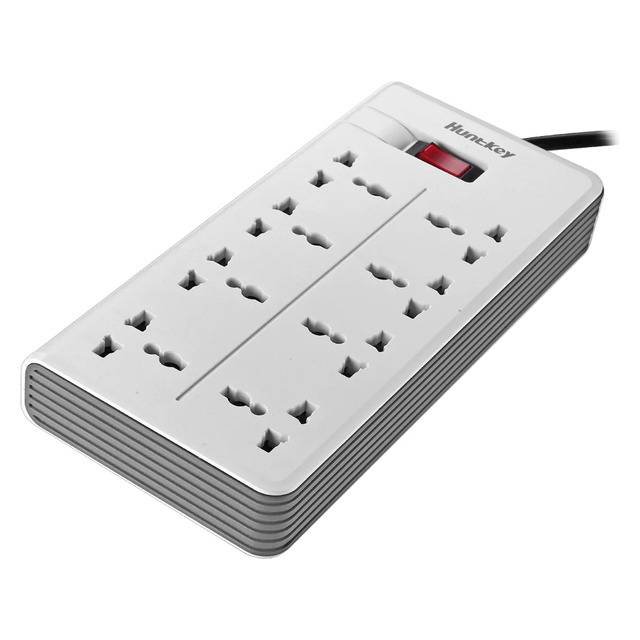 Huntkey 8 Outlets 10m Power Extension with Surge Protection (PZA801)Huntkey 8 Outlets 10m Power Extension with Surge Protection (PZA801)