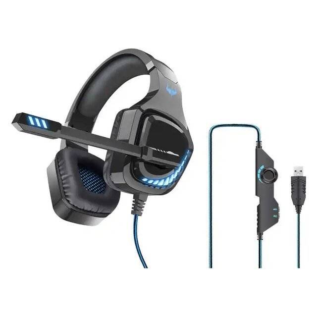 Ovleng Q11 Headphone 7.1 (Black & Blue)Ovleng Q11 Headphone 7.1 (Black & Blue)