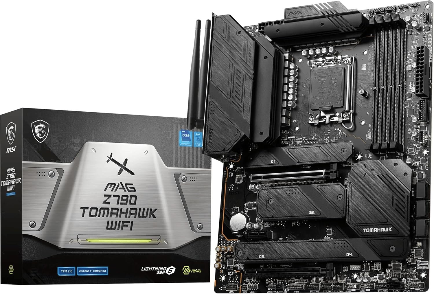 MSI MAG Z790 TOMAHAWK WIFI LGA 1700 ATX Motherboard