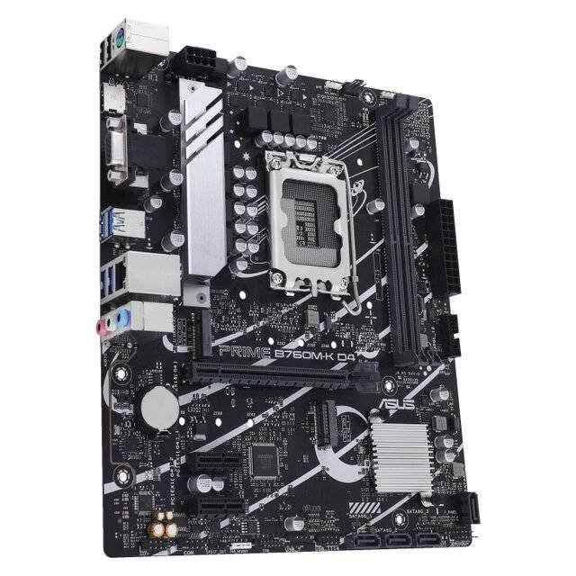 ASUS Prime B760M-K D4 MotherboardASUS Prime B760M-K D4 Motherboard