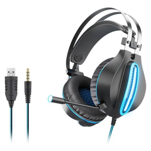 Ovleng GT62 Headphone (Black & Blue)Ovleng GT62 Headphone (Black & Blue)