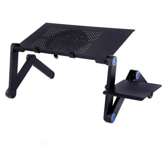 Multifunctional Laptop Table with Mouse Table (Black)Multifunctional Laptop Table with Mouse Table (Black)