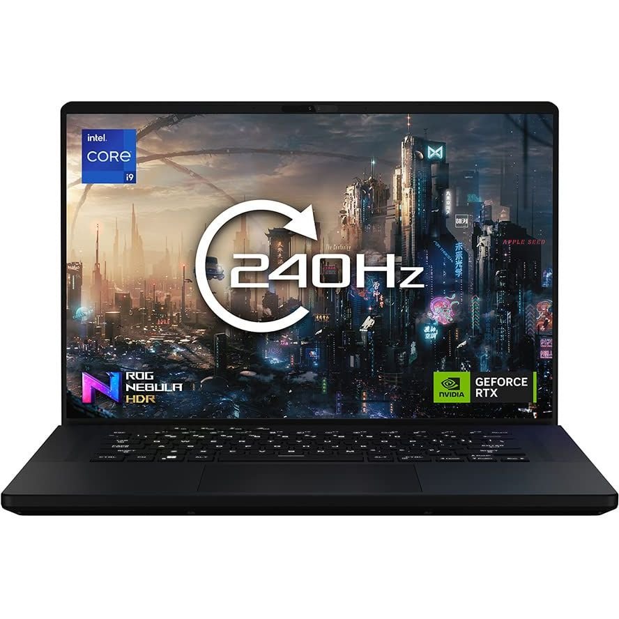 ASUS ROG Zephyrus M16 GU604VY 16" QHD+ 240Hz Laptop - Core i9-13900H - 32GB RAM - 1TB SSD - RTX 4090 16GB - Win 11 (Off Black AniMe Matrix version)