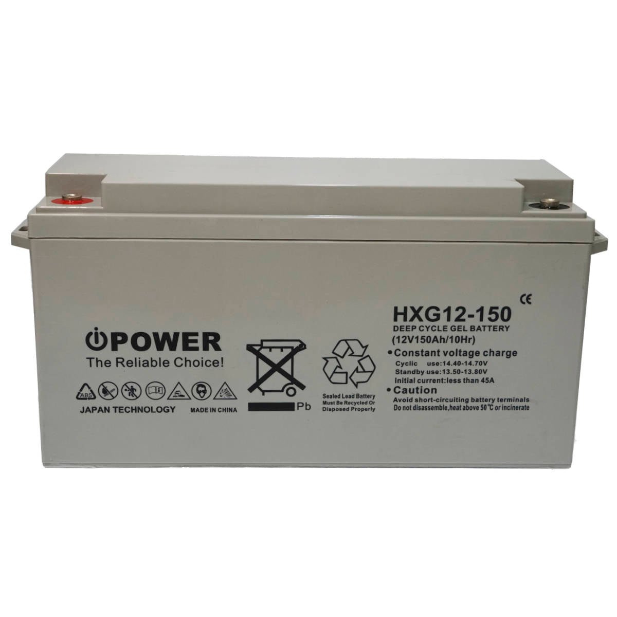 iPower GEL 12V Battery - 150A