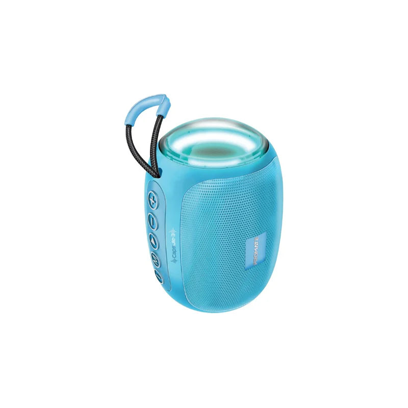 Promate 6W Wireless Portable Speaker • 6 Hour Playback time • Bluetooth v5.3 • AUX | TF | USB • Capsule-3 - Blue