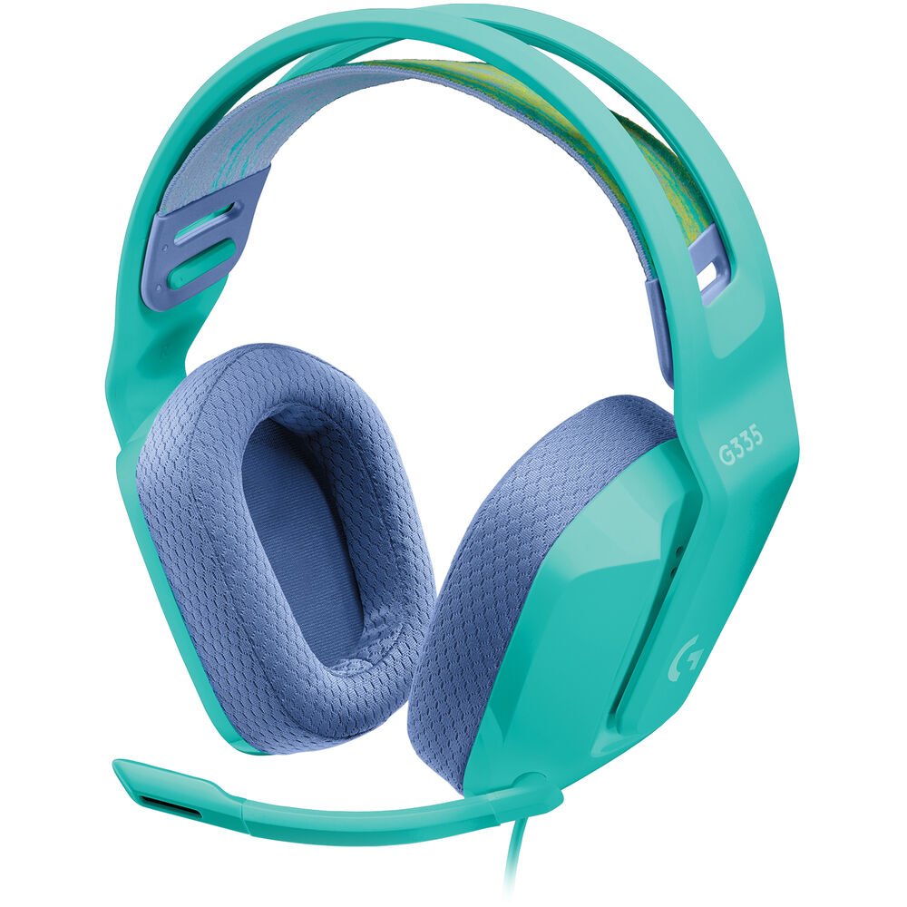 Logitech G335 Wired Gaming Headset - Mint