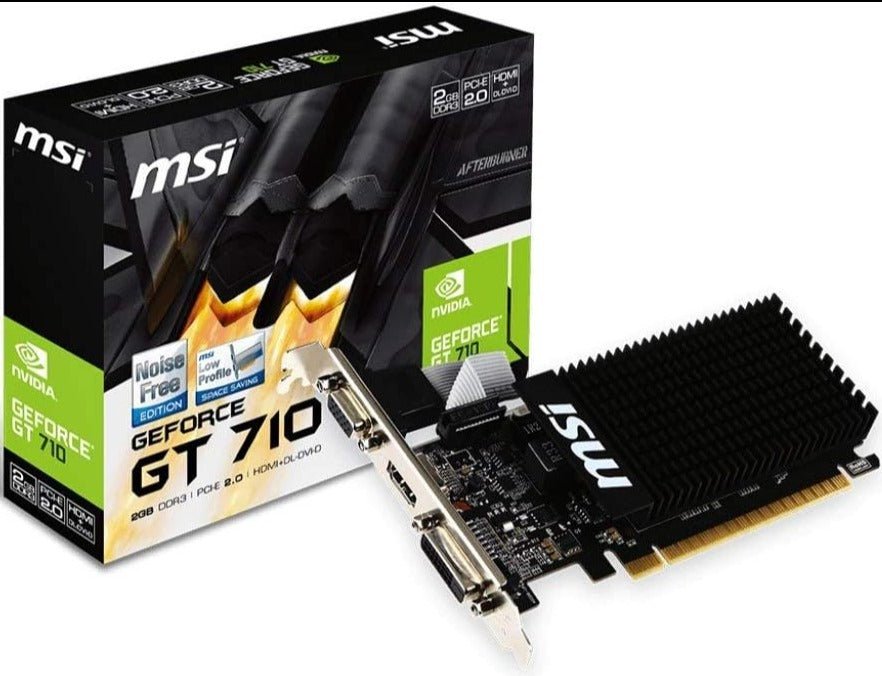MSI GF GT 710 2GD3H LP 2GB Graphics Card