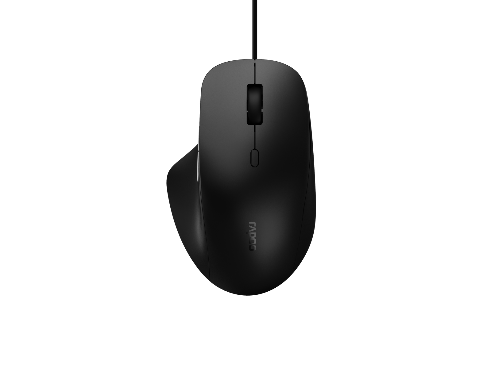 Rapoo N500 Wired Silent Mouse - Black
