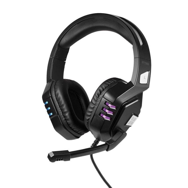 Promate Python Wired Gaming Headset with Microphone - Black