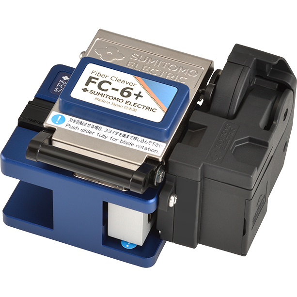 Sumitomo Electric FC-6R+ Benchtop Fiber Cleaver – Auto Blade Rotation, Cleaves Single to 12-Fiber Ribbons, 0.5° Angle, 60,000 Cleaves