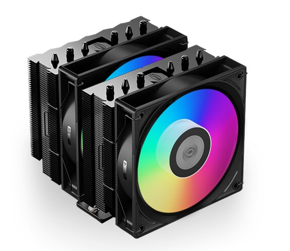 fan cpu pc cooler rt620 argb black