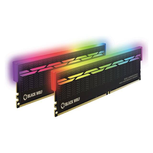 Black Wolf: RGB DDR4 RAM (2x8GB-3200 MHz)Black Wolf: RGB DDR4 RAM (2x8GB-3200 MHz)