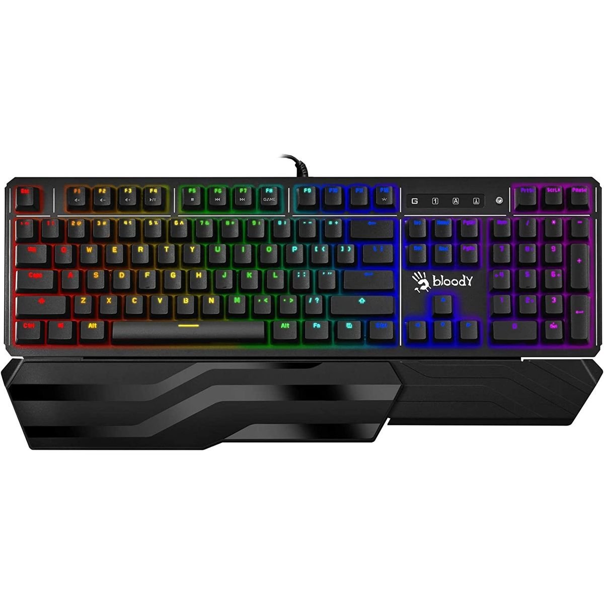 Bloody B975 Light Strike RGB Optic Gaming Keyboard (LK Libra Orange Switch)
