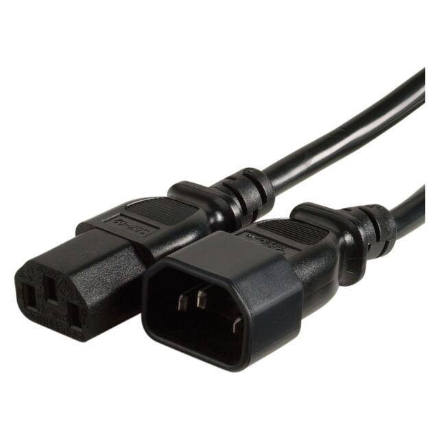 IEC Male to Female power CableIEC Male to Female power Cable