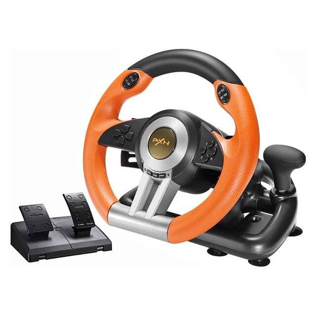 PXN V3 Pro Steering Wheel (Orange)PXN V3 Pro Steering Wheel (Orange)