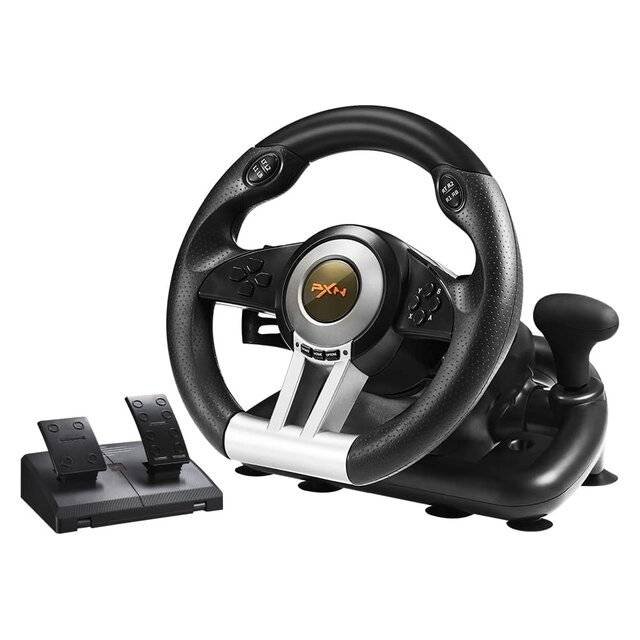 PXN V3 Pro Steering Wheel (Black)PXN V3 Pro Steering Wheel (Black)