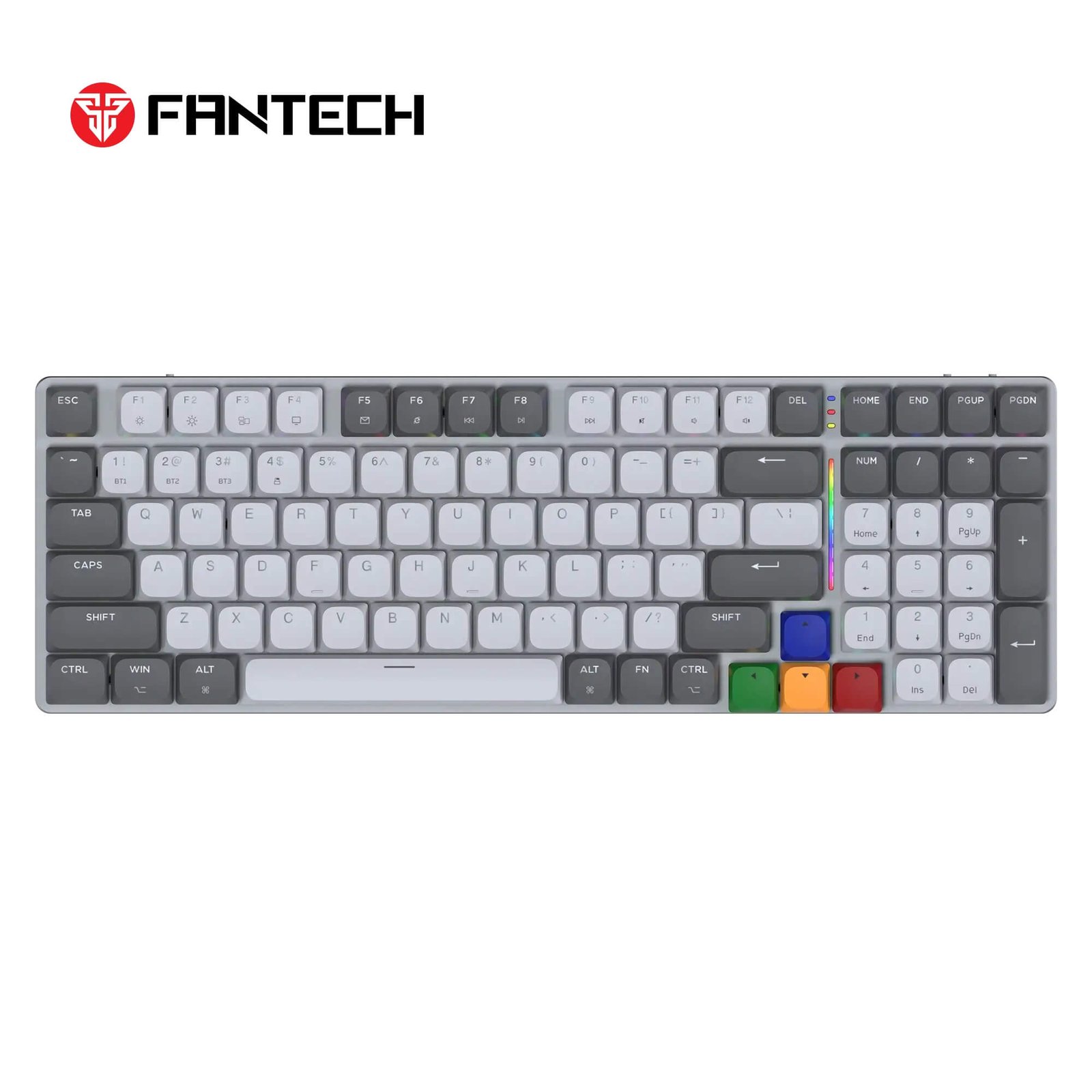 FANTECH SUPER MAXFIT AIR99 MK916 95% LOW PROFILE WIRELESS MECHANICAL KEYBOARD - 3 Connection Mode