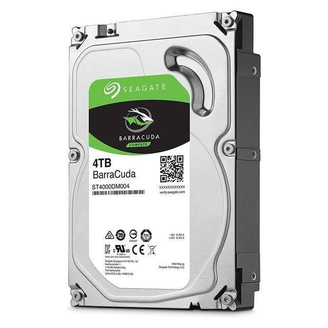 Seagate 4TB BarraCuda 3.5" HDDSeagate 4TB BarraCuda 3.5" HDD