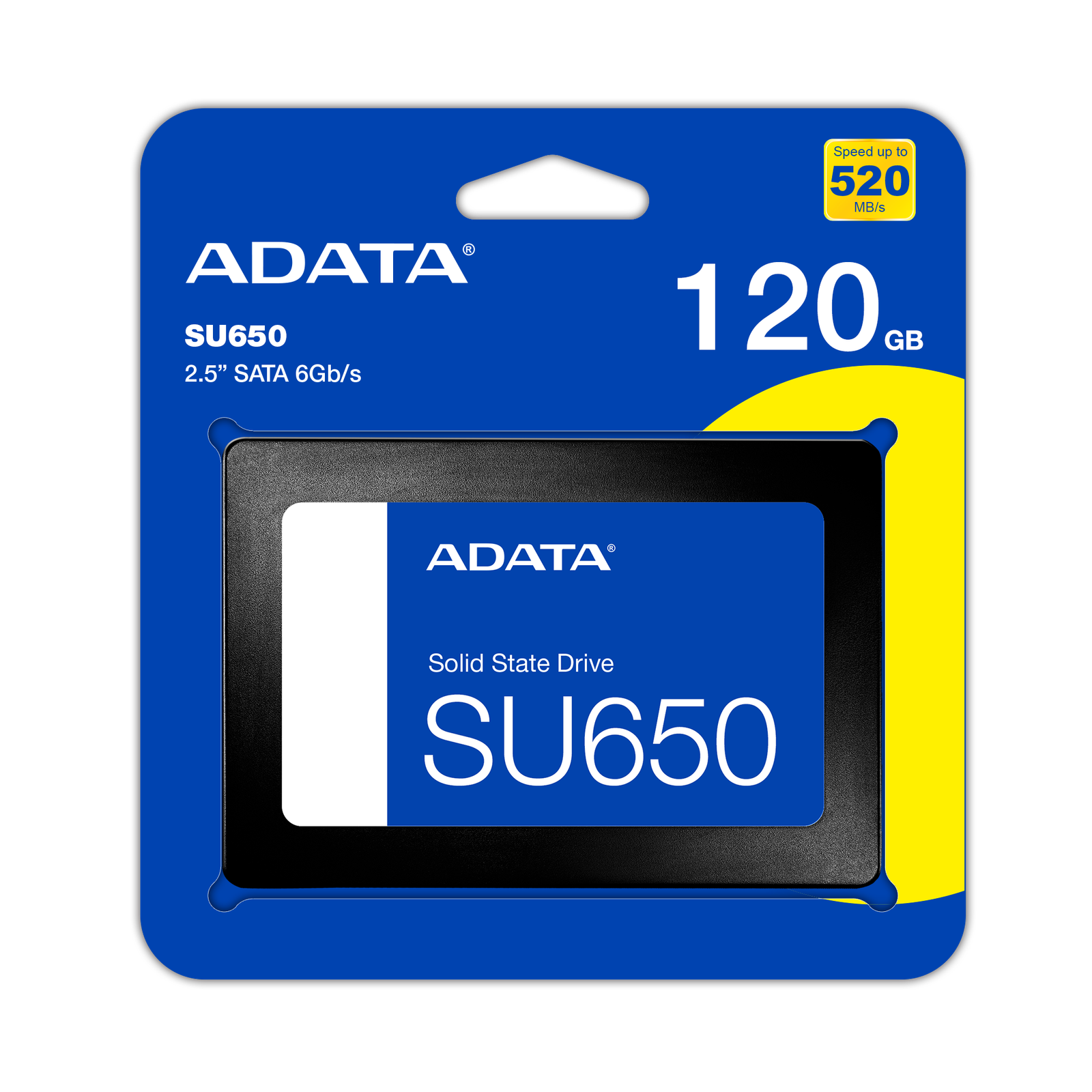ADATA SU650 2.5" 3D NAND Internal SSD - 120GB