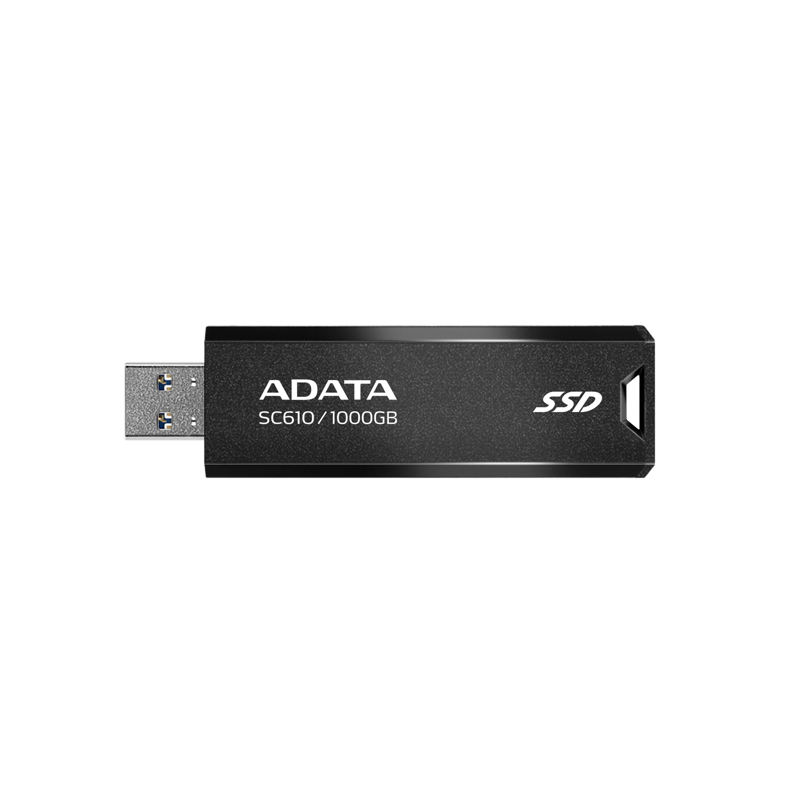 ADATA SC610 External SSD Stick - Up to 550/500MB/s SuperSpeed USB 3.2 Gen 2 USB-A Solid State Flash Drive - 1000GB