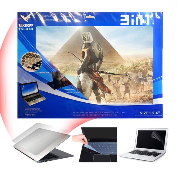 TakeOff 15.6" Laptop Skin Pack 3-in-1 (Games)