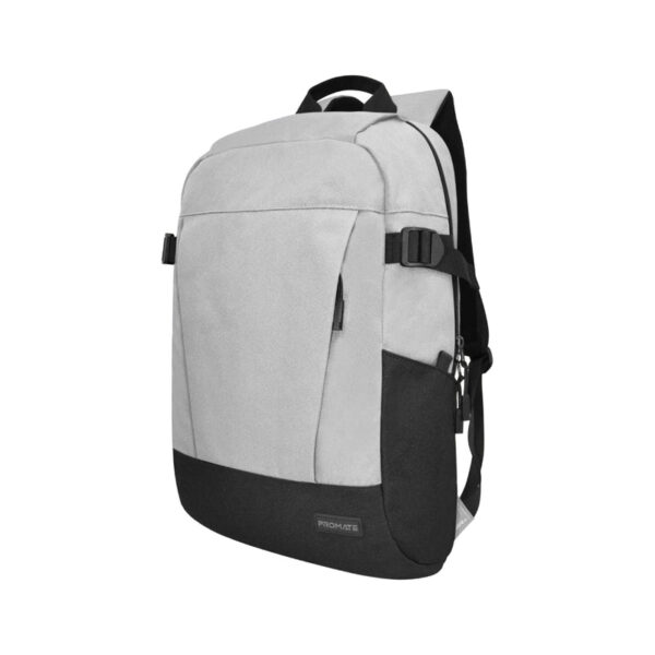 Promate 15.6” Laptop Backpack • Birger - Grey