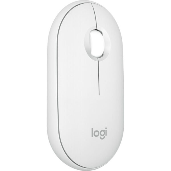 Logitech Pebble 2 M350S Wireless Mouse - Tonal White