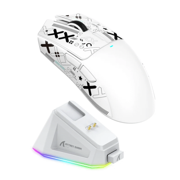 ATTACK SHARK X11 63g Gaming Mouse - White