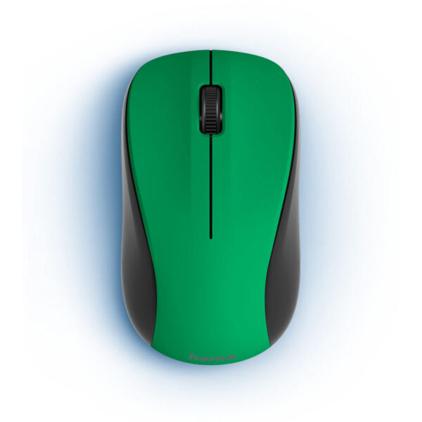 Hama "MW-300" Optical Wireless Mouse, 3 Buttons - Green