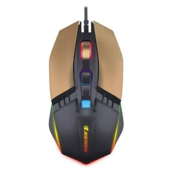 Jertech JR800 Rumble Mouse (Black/Gold)