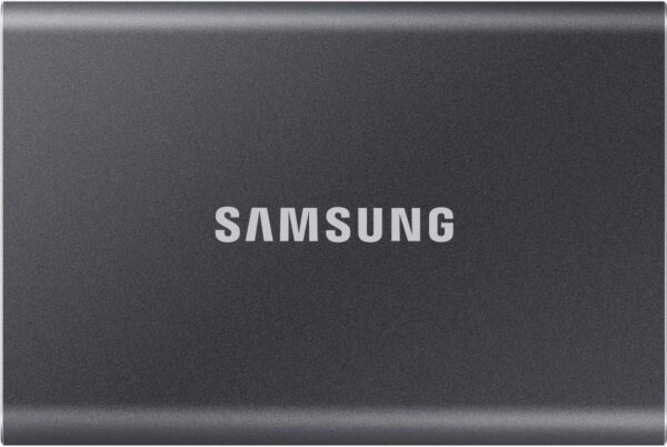 Samsung T7 External Solid State Drive - 2TB SSD - Titanium Grey