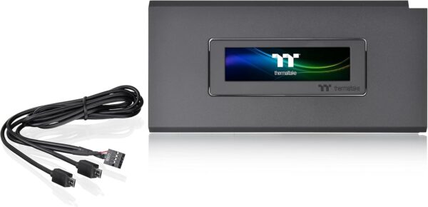Thermaltake Ceres Series LCD Panel Kit, 3.9" LCD Display, Supported by TT RGB Plus 2.0 Software, Presents Real time Information, Easy customization - Black