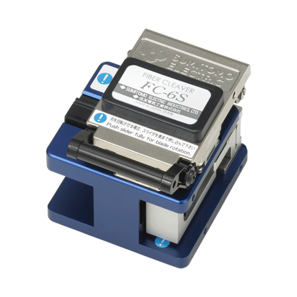 Sumitomo Electric FC-6S High Precision Fiber Cleaver | Single & Ribbon Fiber | Auto or Fixed Blade Rotation | Carrying Case & Accessories Included