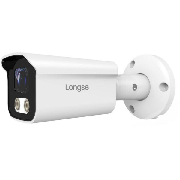 Longse 5MP/4K Lite Outdoor Full Color Fixed Bullet HD Camera AOC TVI Camera (Built-in Mic) Full Color