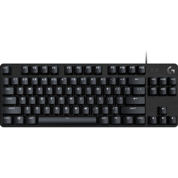 Logitech G413 TKL SE Mechanical Gaming Keyboard – Tactile Switches, PBT Keycaps, Aluminum Frame, White Backlighting ( En / Ar )