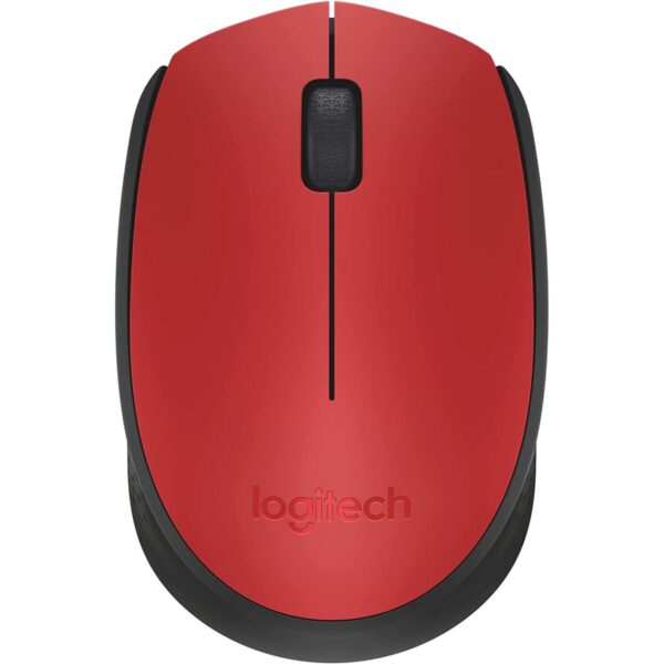 Logitech M171 Wireless Mouse - Red