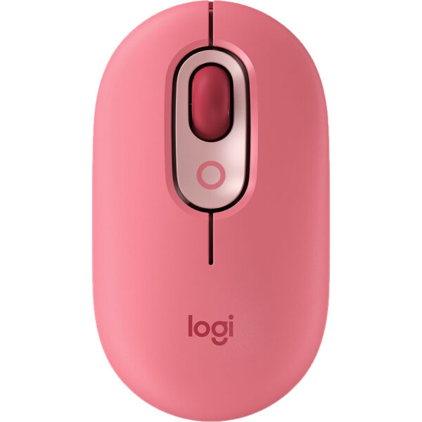 Logitech POP Silent Wireless Bluetooth Mouse - Heartbreaker Rose