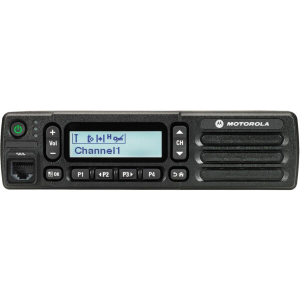 MOTOROLA MOTOTRBO DM2600 Digital Mobile Radio, VHF/UHF, 256 Channels, 25–45W, IP54, Analog/Digital, Intelligent Audio