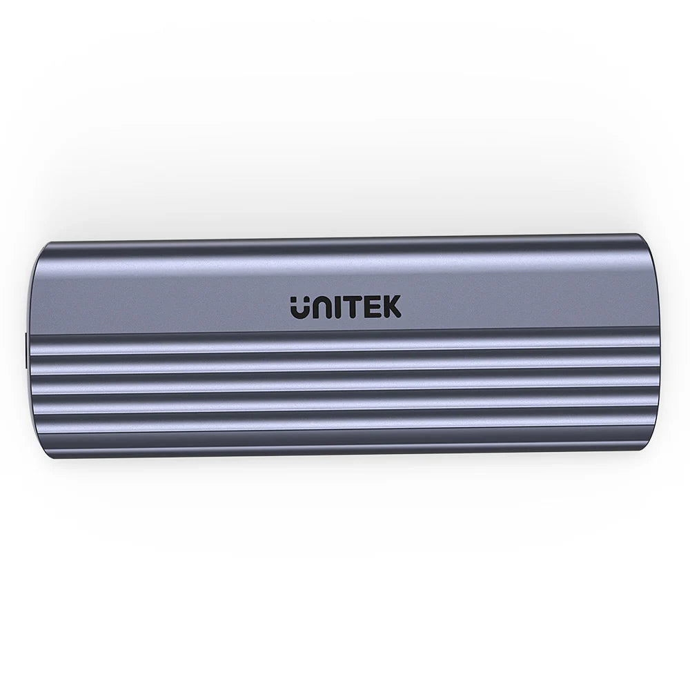 Unitek M.2 PCIe NVMe SSD Enclosure – USB-C 3.1 Gen 2 - 10Gbps Transfer Speed - Supports M-Key & B&M-Key SSDs (2230/2242/2260/2280) - Aluminum Alloy