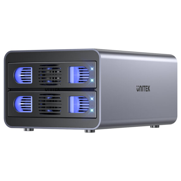 Unitek 2 Bay USB-C RAID External Hard Drive Enclosure