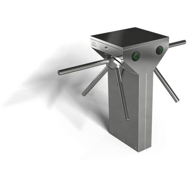 TANSA LTT 313 ED Tripod Turnstile – Stainless Steel, Bidirectional, Fail-Safe, Emergency Drop Arm