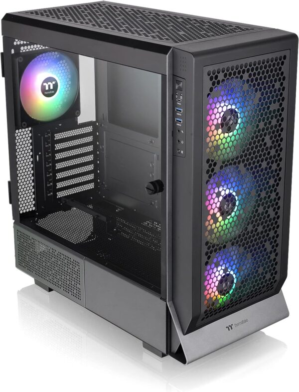 Thermaltake Ceres 500 TG ARGB Mid Tower Chassis - Black