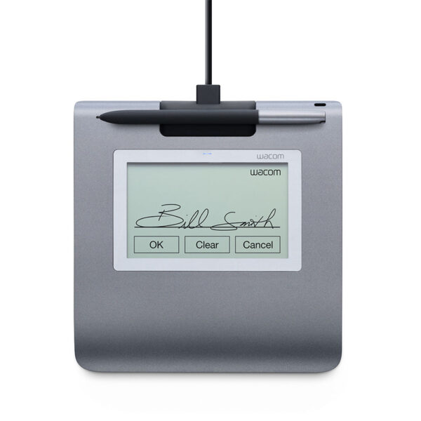 Wacom STU-430 4.5" Monochrome LCD Signature Pad with a battery-free pen